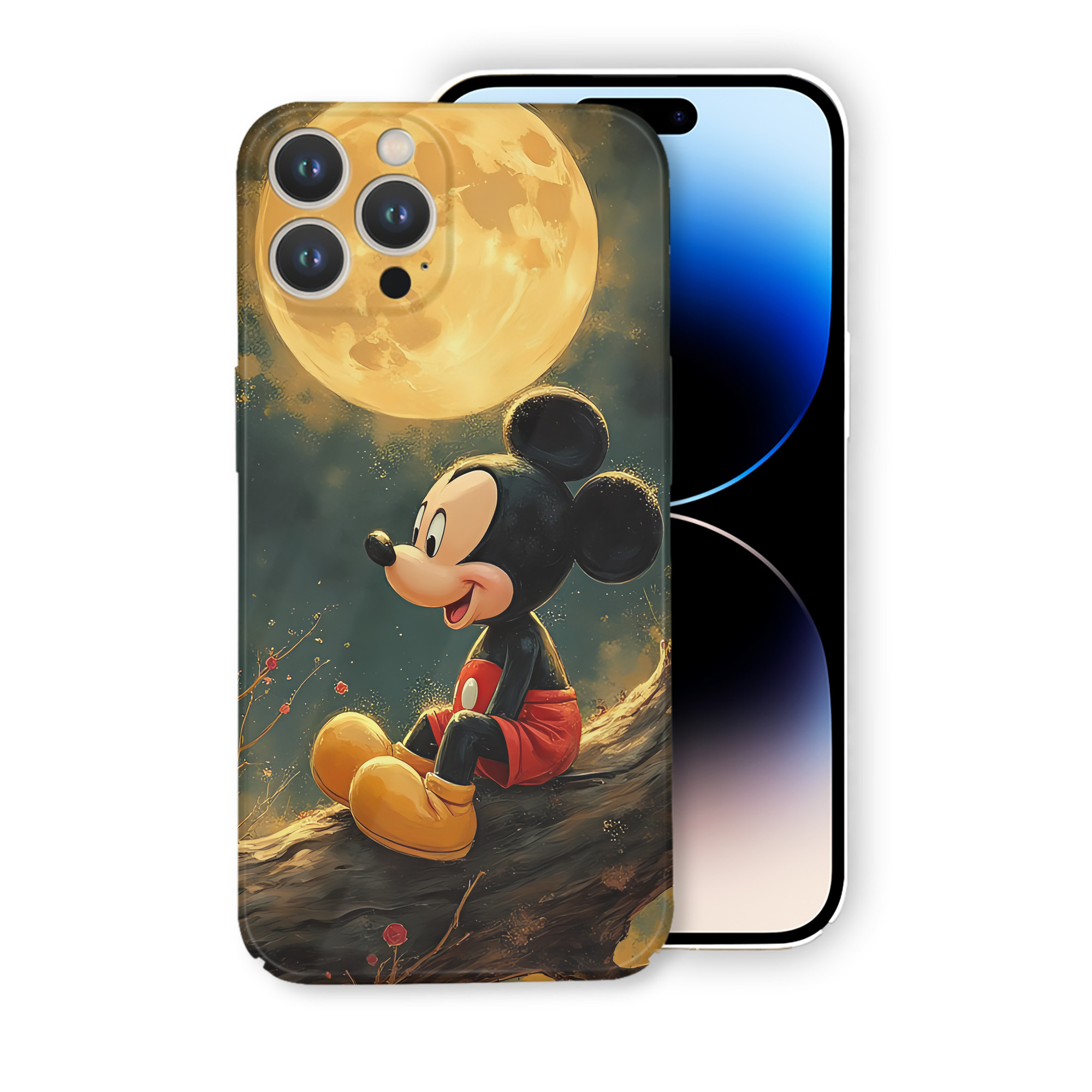 （画像用） ミッキーマウス Mickey Mouse 【iPhone 14シリーズ対応】ハードケース